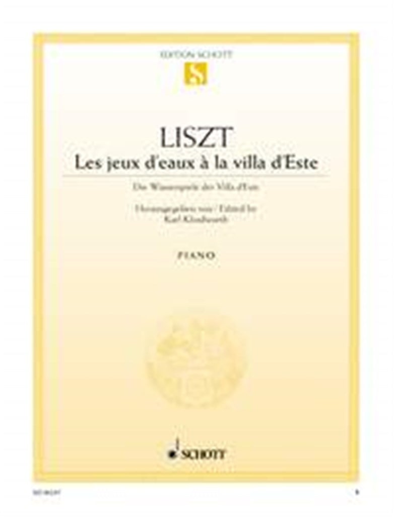 Les jeux d'eaux à la villa d'Este